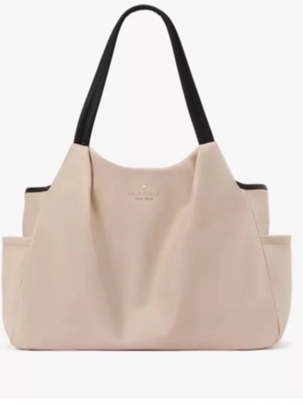Kate Spade Chelsea Nylon Baby Tote Bag with Diaper Pad and Stroller Straps NWT